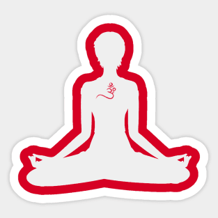 Yoga for Moksha Sticker